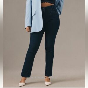 NWT Maeve Junie High Rise Slim Leg Jeans Size 33P Anthropologie